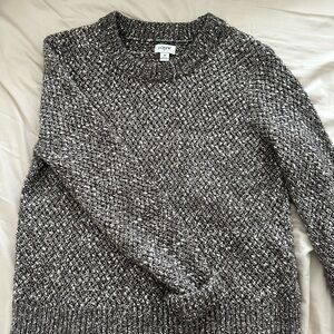Jcrew Charcoal Textured Sweater